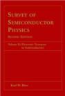 Image for Survey of Semiconductor Physics: Electron Transport in Semiconductors