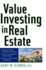 Image for Value investing in real estate