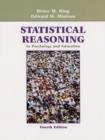 Image for Statistical Reasoning in Psychology and Education