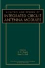 Image for Analysis and Design of Integrated Circuit Antenna Modules