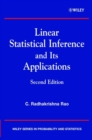 Image for Linear Statistical Inference and its Applications