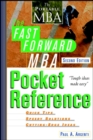 Image for The fast forward MBA pocket reference