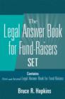 Image for Legal Answer Book for Fund-Raisers Set, Set Contains: First and Second Legal Answer Books for Fund-Raisers 