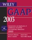 Image for Wiley GAAP 2003  : interpretation and application of generally accepted accounting principles