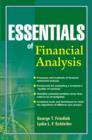 Image for Essentials of financial analysis