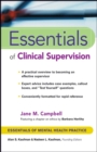 Image for Essentials of Clinical Supervision