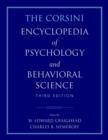 Image for The Corsini Encyclopedia of Psychology and Behavioral Science