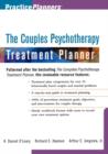 Image for The couples threapy treatment planner