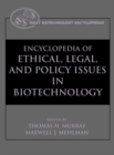 Image for Encyclopedia of Ethical, Legal and Policy Issues in Biotechnology Online