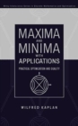 Image for Maxima and minima and applications