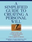 Image for A simplified guide to creating a personal will