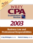 Image for Wiley CPA examination review 2003: Business law and professional responsibilities