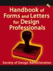 Image for Handbook of Forms and Letters for Design Professionals