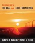 Image for Introduction to Thermal and Fluids Engineering