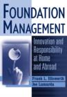 Image for Perspectives on foundation management  : innovation and responsibility at home and abroad