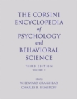 Image for The Corsini encyclopedia of psychology and behavioral scienceVol. 1