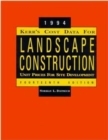 Image for Kerr&#39;s Cost Data for Landscape Construction