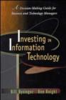 Image for Information Technology Investment : An Executive&#39;s Guide