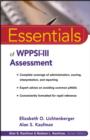 Image for Essentials of WPPSI-III Assessment