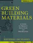 Image for Green Building Materials