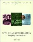 Image for Site Characterization : Sampling and Analysis