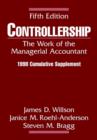 Image for Controllership : The Work of the Managerial Accountant 1998 Cumulative Supplement