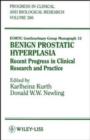 Image for Benign Prostatic Hyperplasia : Recent Progress in Clinical Research and Practice