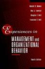 Image for Experiences in Management and Organizational Behavior