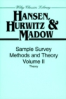 Image for Sample Survey Methods and Theory, Volume 2