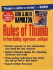Image for Rules of Thumb for Home Building