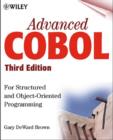 Image for Advanced Cobol for Structured and Object-oriented Programming