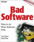 Image for Bad software  : what to do when software fails