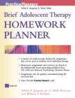 Image for Brief Adolescent Therapy Homework Planner