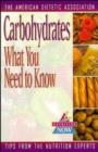 Image for Carbohydrates : What You Need to Know