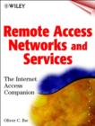 Image for Remote Access Networks and Services