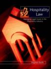 Image for Hospitality Law  : legal management of the hospitality industry