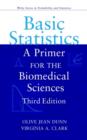 Image for Basic statistics  : a primer for biomedical sciences