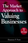 Image for The market approach to valuing companies