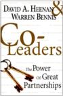 Image for Co-leaders  : the power of great partnerships