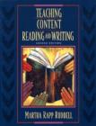 Image for Teaching Content Reading and Writing
