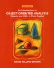 Image for An introduction to object-oriented analysis  : objects in plain English