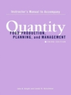 Image for Quantity Food Production, Planning &amp; Management 3e Im