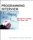 Image for Programming Interviews Exposed