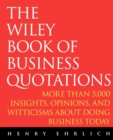 Image for The Wiley Book of Business Quotations