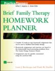 Image for Brief family therapy homework planner