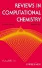 Image for Reviews in Computational Chemistry, Volume 16