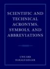 Image for Scientific and Technical Acronyms, Symbols and Abbreviations