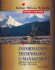 Image for Information technology for management