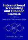 Image for Cumulative supplement to the The International accounting and finance handbook, 2nd edition