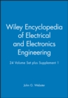 Image for Wiley encyclopedia of electrical and electronics engineering